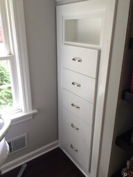 Built In Cabinet White